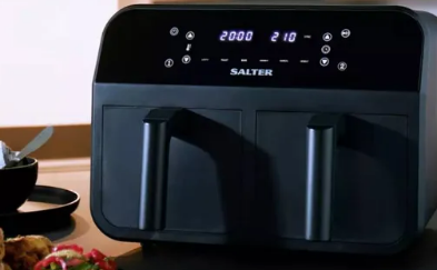 Salter推出新型超大双空气炸锅挑战Ninja