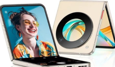 努比亚Flip翻盖智能手机首次亮相配备6.9英寸FHD+120Hz显示屏