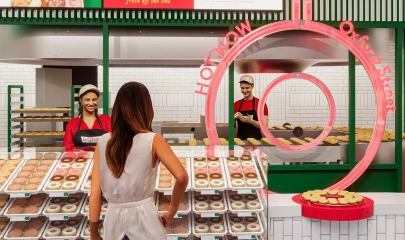 Krispy Kreme首次展示将于2024年在牛津街开设的甜甜圈剧院