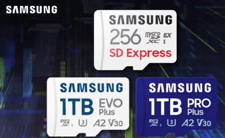三星推出256GB SD Express microSD存储卡顺序读取速度为800MB/S