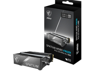 MSI推出SPATIUM M580 SSD速度高达14,600MBps配备大型散热器