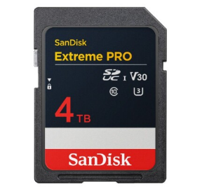 西部数据旗下SanDisk品牌计划于2025年推出全球首款4TB SD卡