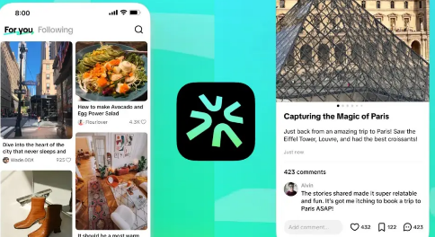 TikTok的新应用程序来与Instagram竞争它看起来很像Pinterest